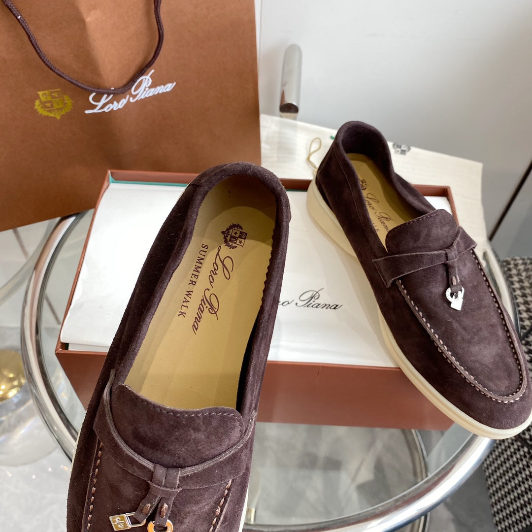 LP SUMMER CHARMS WALK LOAFERS GRAPE SUEDE